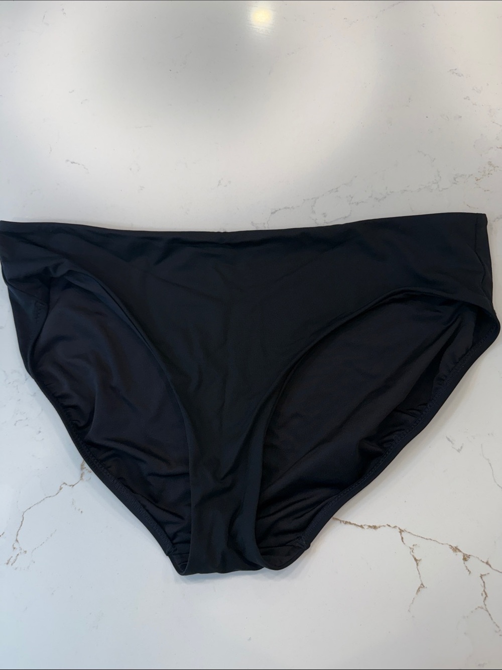 Athleta Black Bikini Brief - Classic Coverage